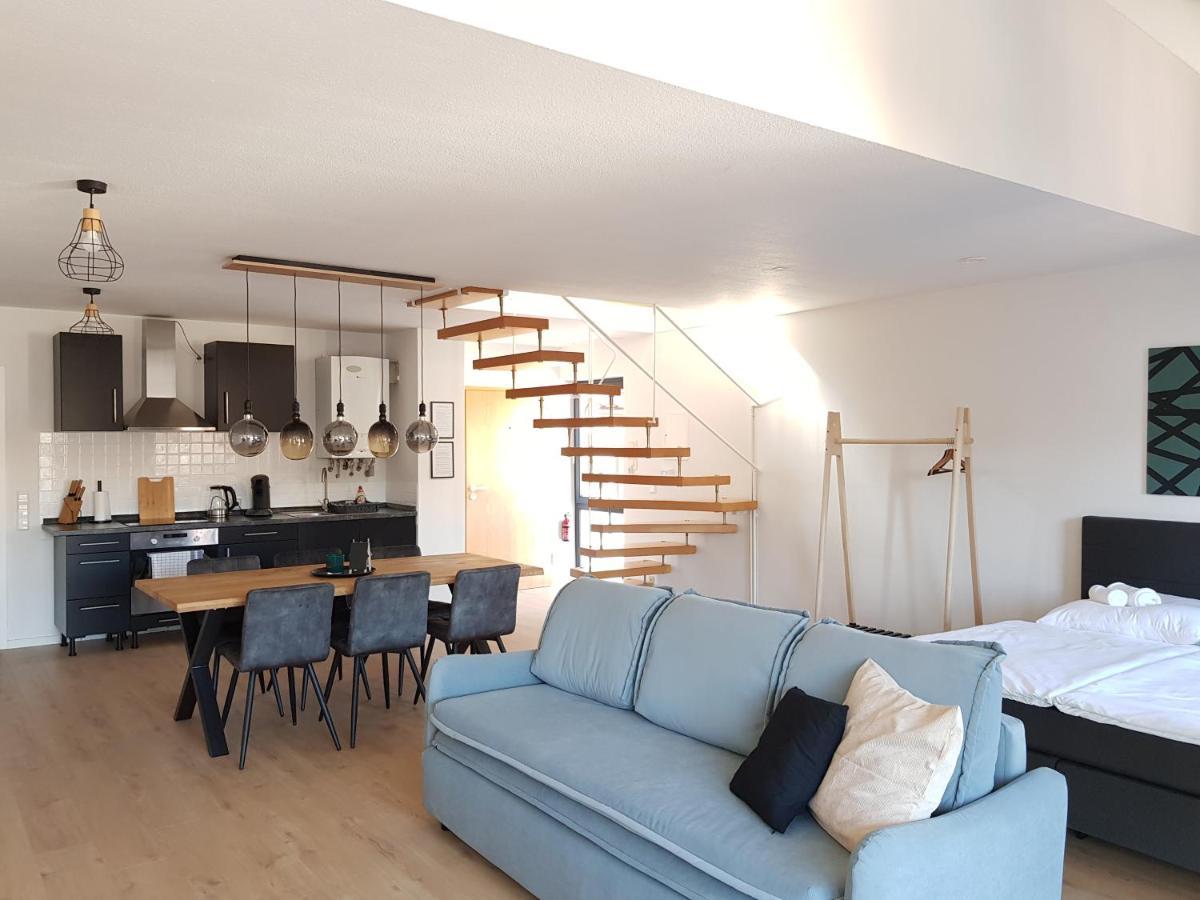 Amao-Green I 90Qm I Penthouse Maisonette Mit Rooftop I City Center I King-Size Betten 拉尔 外观 照片