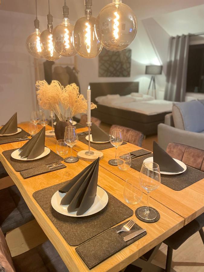 Amao-Green I 90Qm I Penthouse Maisonette Mit Rooftop I City Center I King-Size Betten 拉尔 外观 照片