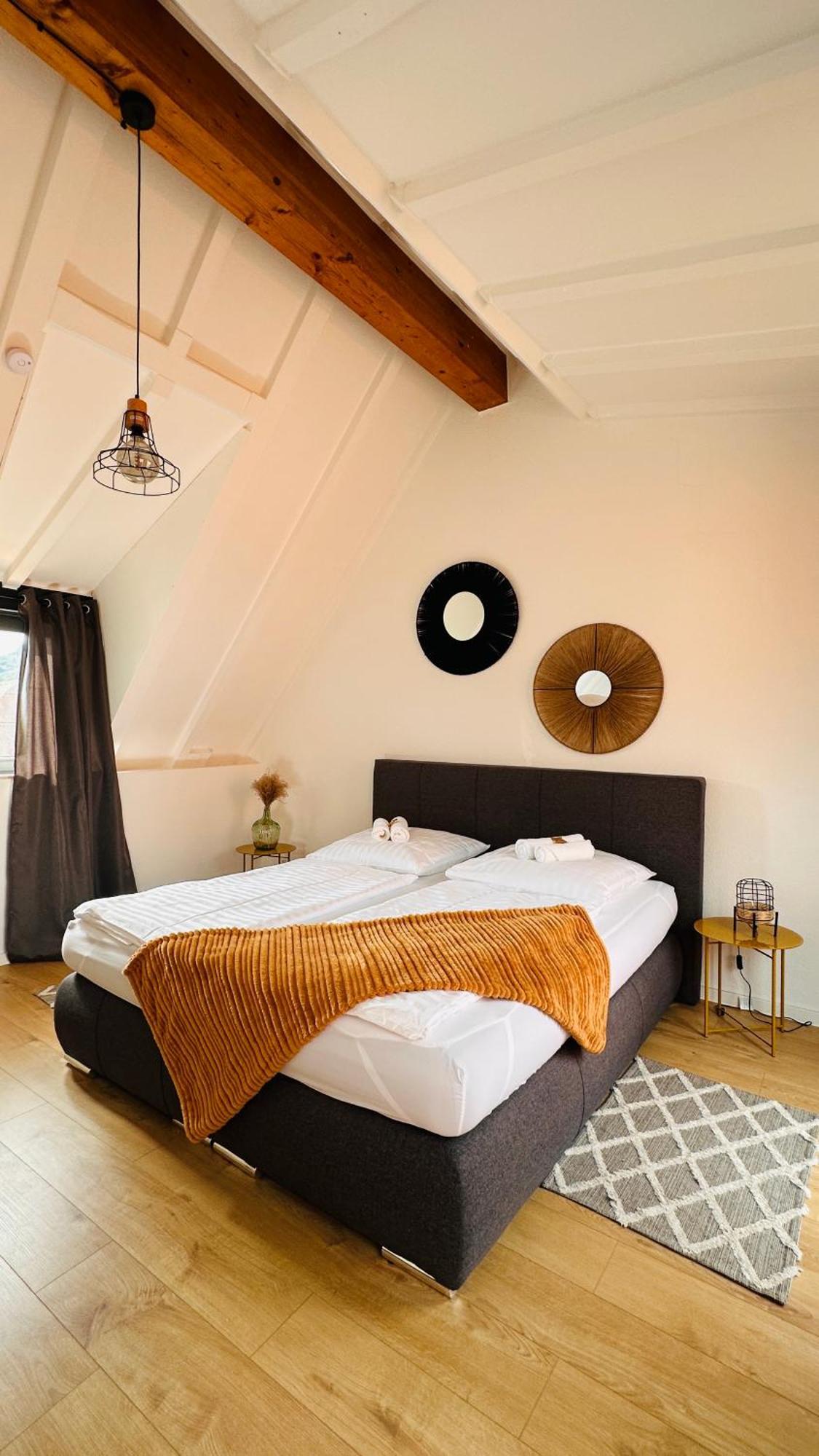 Amao-Green I 90Qm I Penthouse Maisonette Mit Rooftop I City Center I King-Size Betten 拉尔 外观 照片