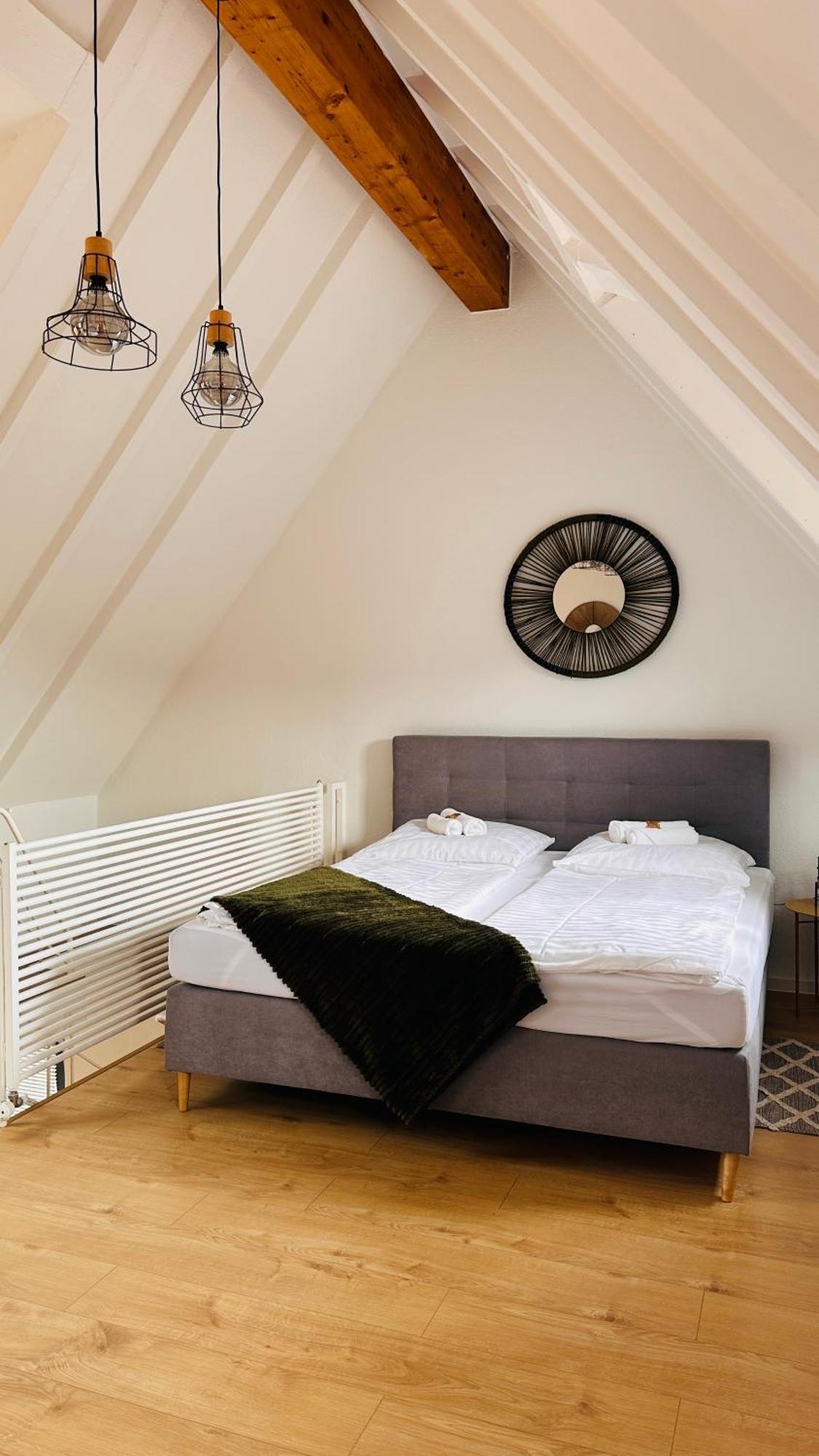 Amao-Green I 90Qm I Penthouse Maisonette Mit Rooftop I City Center I King-Size Betten 拉尔 外观 照片