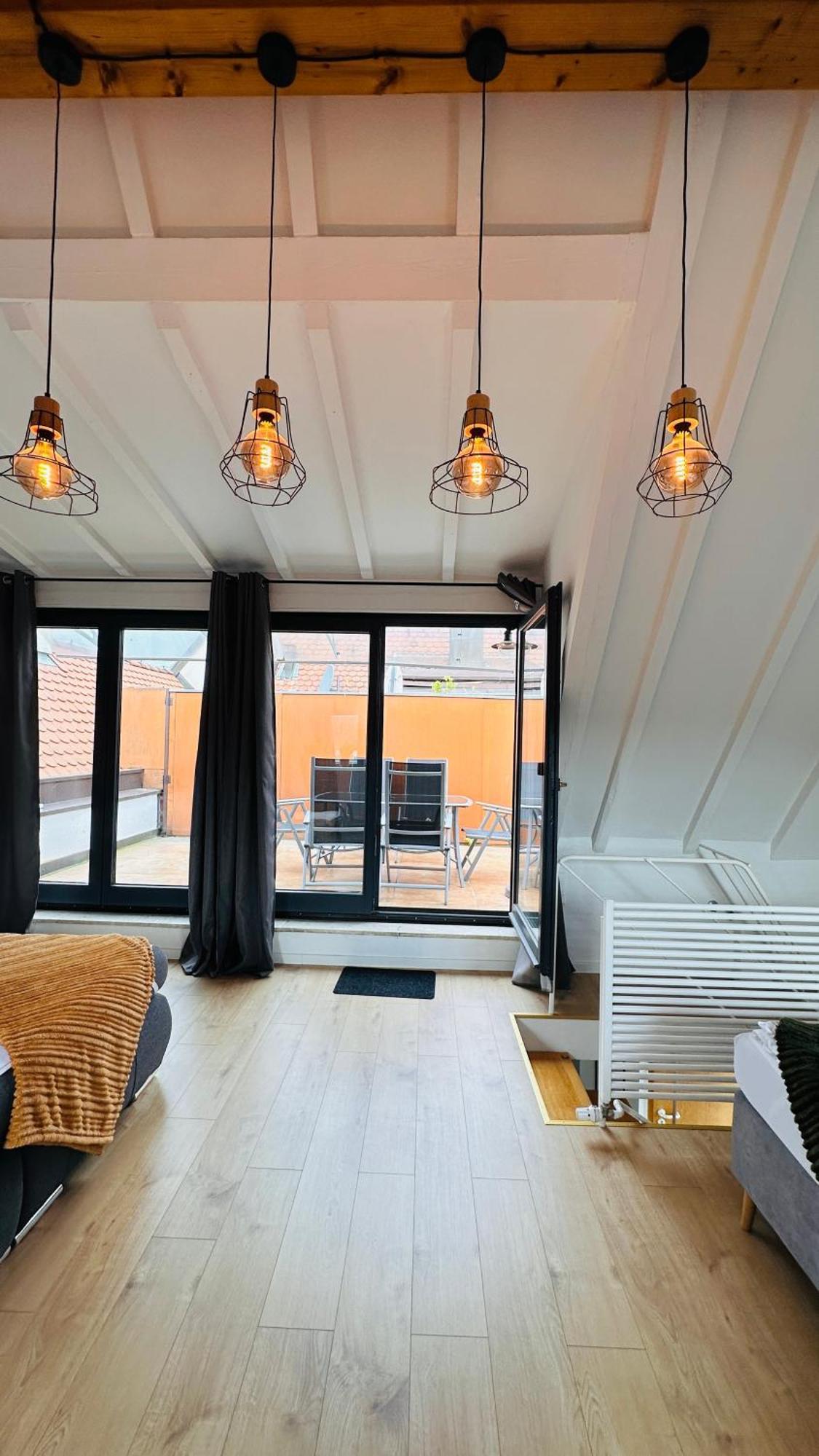 Amao-Green I 90Qm I Penthouse Maisonette Mit Rooftop I City Center I King-Size Betten 拉尔 外观 照片